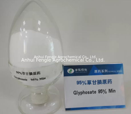 Glyphosate ζιζανιοκτόνου σκόνη 95% TC για τα ζιζάνια CAS 1071-83-6