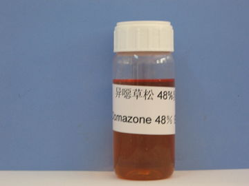 Clomazone 480g/l ΕΚ, για πολλές χρήσεις γεωργικά ζιζανιοκτόνα, ευρύς με φύλλα δολοφόνος ζιζανίων, ανοικτό καφέ υγρό